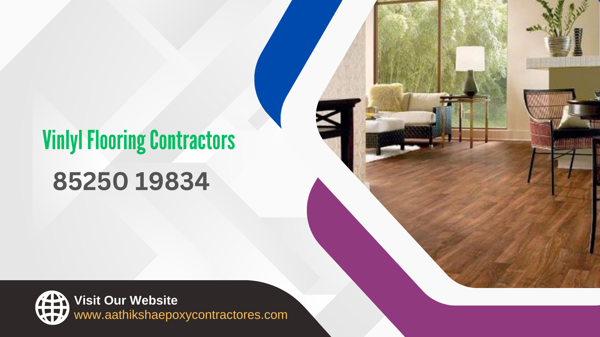Vinlyl Flooring Contractors in virugambakkam