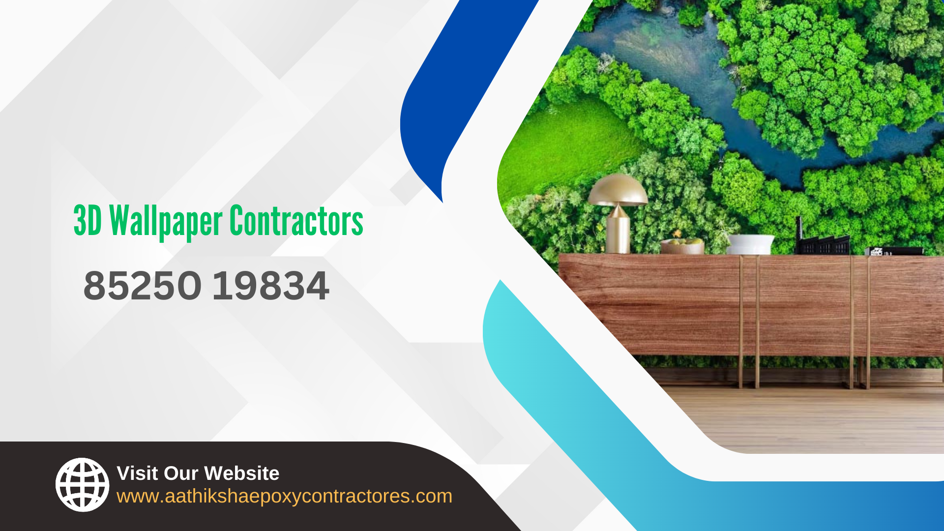 3D Wallpaper Service in virugambakkam